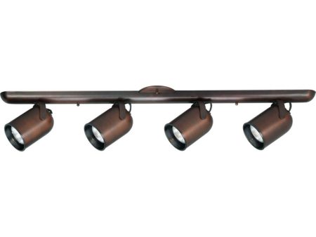 4-Light Multi Directional Wall Ceiling Fixture Urban Bronze Hot on Sale