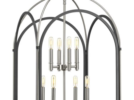 Westfall 8-Light Largel Foyer Pendant Graphite For Cheap