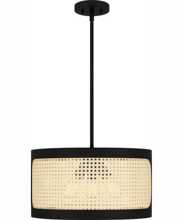 Syrah Large 3-light Pendant Matte Black Online Sale