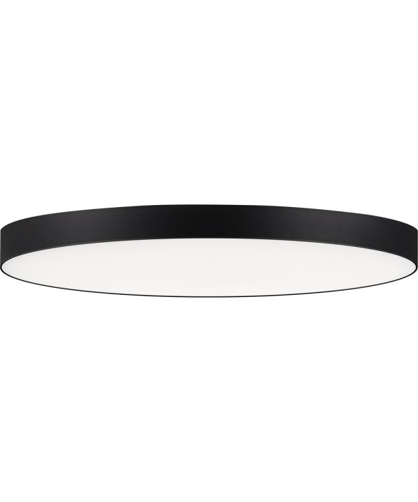 Trim 16 inch RD LED Flush Mount 3000K Black For Sale