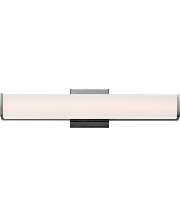 Baritone 24 inch LED Bath Vanity Satin Nickel For Cheap