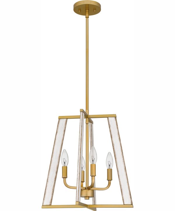 Mayline Large 4-light Pendant Light Gold Hot on Sale