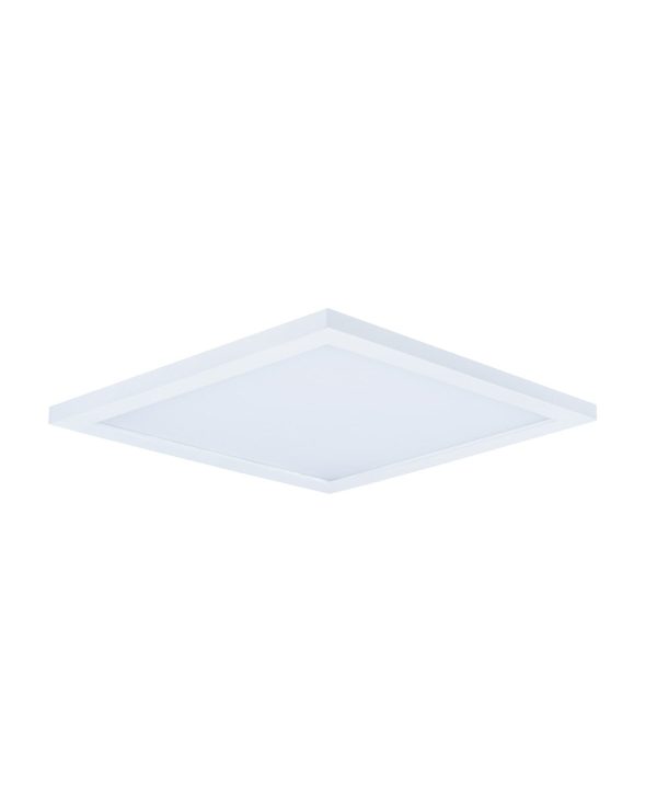 Wafer 15 inch SQ LED Surface Mount 3000K White Fashion