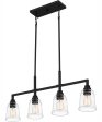 McIntire Small 4-light Island Light Matte Black Sale