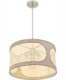 Syrah Large 3-light Pendant Brushed Nickel Supply