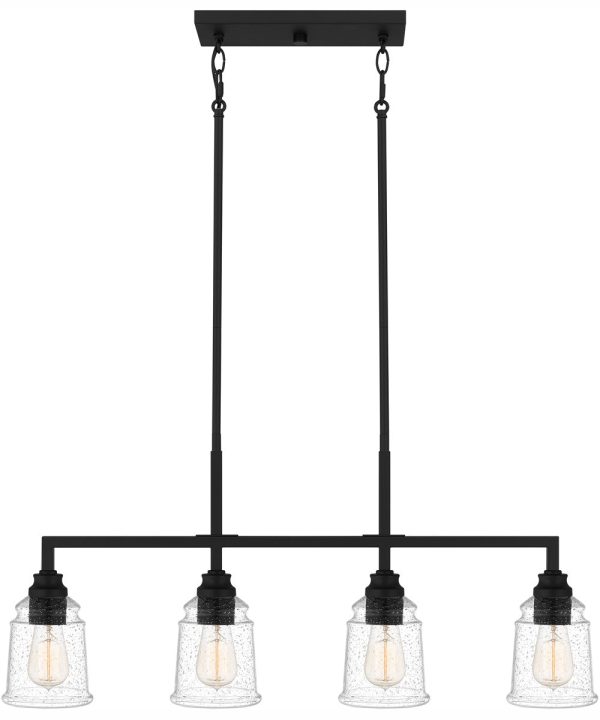 McIntire Small 4-light Island Light Matte Black Sale