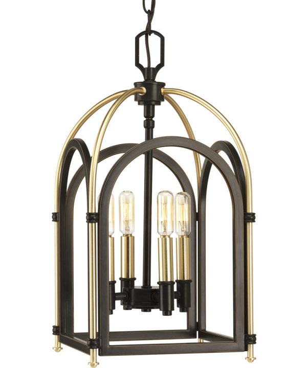 Westfall 4-Light Small Foyer Pendant Antique Bronze Cheap