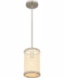 Syrah Small 1-light Mini Pendant Brushed Nickel Sale