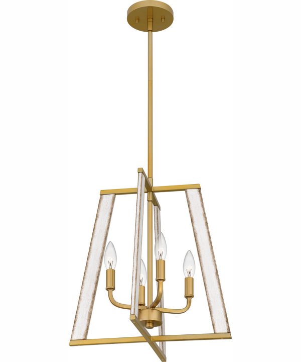 Mayline Large 4-light Pendant Light Gold Hot on Sale