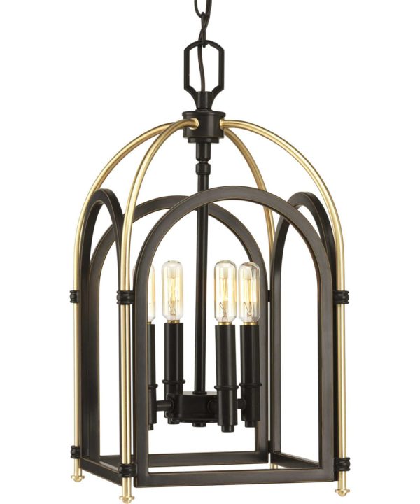 Westfall 4-Light Small Foyer Pendant Antique Bronze Cheap