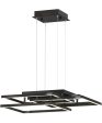 Traverse LED Pendant Black For Sale