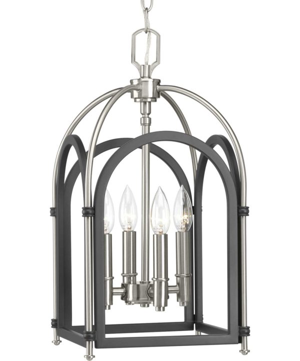 Westfall 4-Light Small Foyer Pendant Graphite For Discount