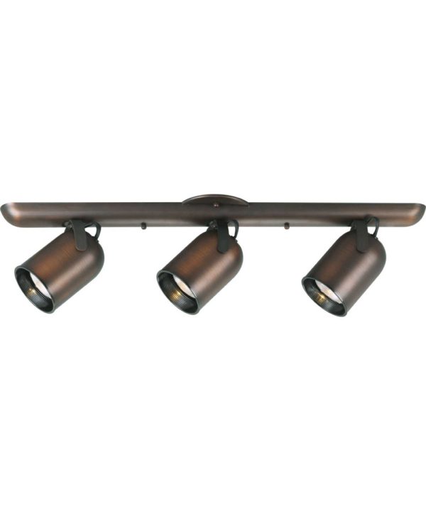 3-Light Multi Directional Roundback Wall Ceiling Fixture Urban Bronze Online Hot Sale