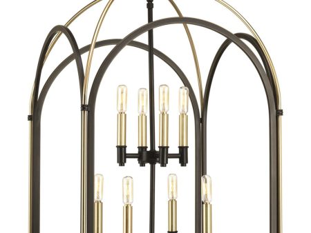 Westfall 8-Light Largel Foyer Pendant Antique Bronze Hot on Sale