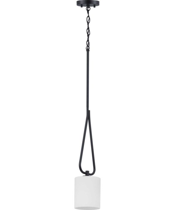 Tobin 1-Light Mini-Pendant Matte Black Online now