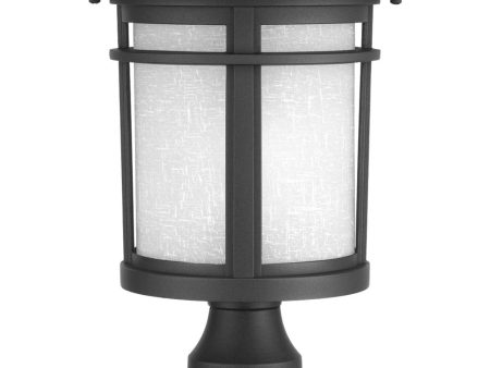 Wish 1-Light LED Post Lantern Textured Black Online now