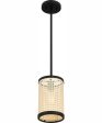 Syrah Small 1-light Mini Pendant Matte Black Hot on Sale