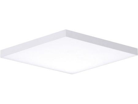 Trim 15.5 inch SQ LED Flush Mount 3000K White Cheap