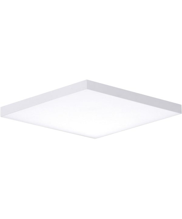 Trim 15.5 inch SQ LED Flush Mount 3000K White Cheap