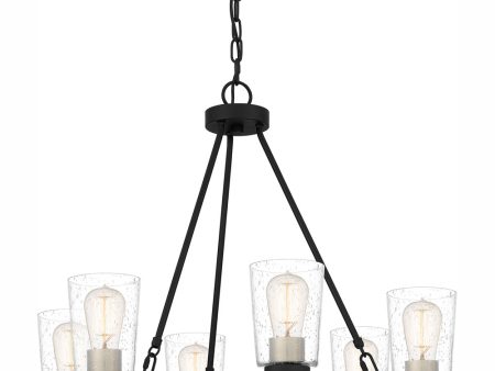 Overlook 6-light Chandelier Earth Black Online Sale