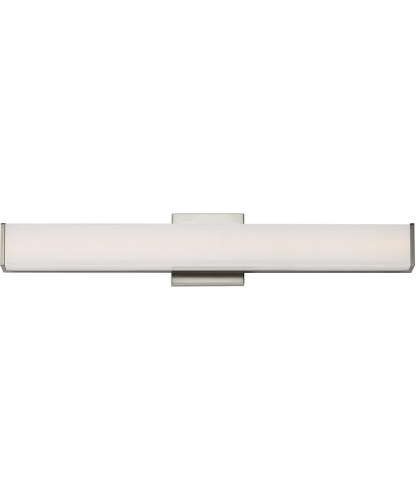 Baritone 30 inch LED Bath Vanity Satin Nickel For Cheap