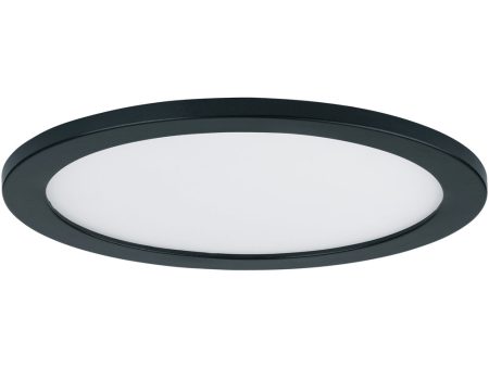 Wafer 7 inch RD LED Surface Mount 3000K Black For Sale