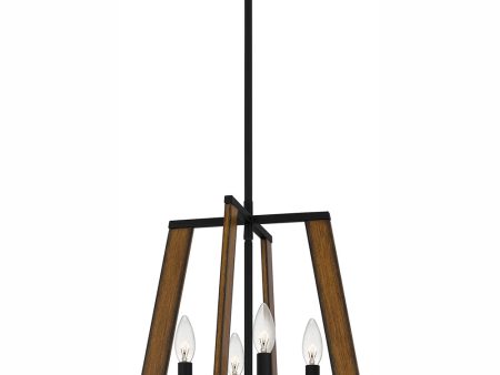 Mayline Large 4-light Pendant Matte Black Online Sale