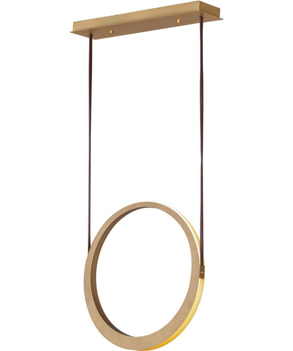 Tether 1-Light LED Pendant Natural Aged Brass Discount