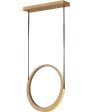 Tether 1-Light LED Pendant Natural Aged Brass Discount