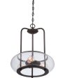 Trilogy 3-light Pendant Old Bronze Cheap