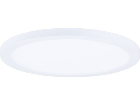 Wafer 9 inch RD LED Surface Mount 3000K 0-10V Dim White Online Hot Sale