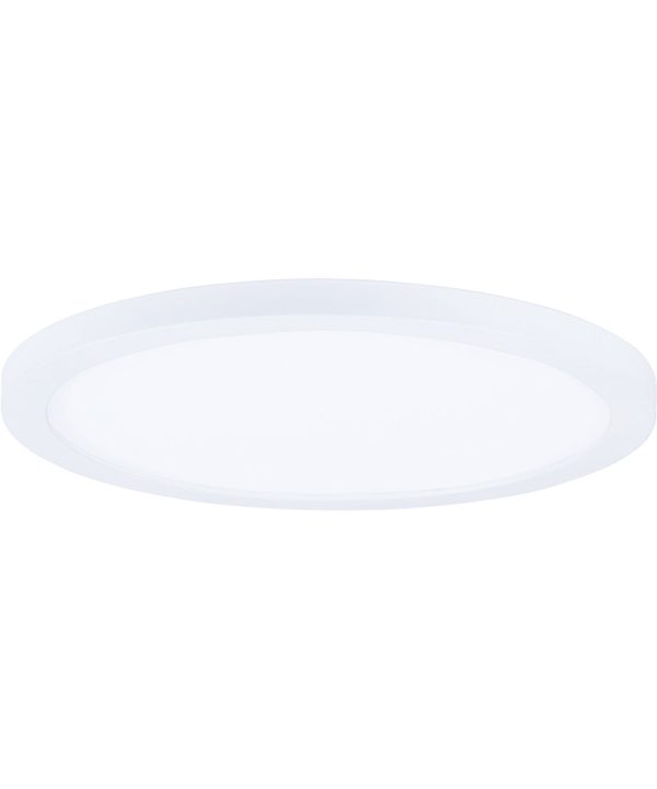 Wafer 9 inch RD LED Surface Mount 3000K 0-10V Dim White Online Hot Sale