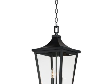 Sutton Place VX 2-Light Outdoor Hanging Lantern Black Online