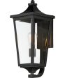 Sutton Place VX 1-Light Outdoor Sconce Black Online Sale