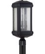 Trumbull Large 3-light Outdoor Post Light Mystic Black Discount