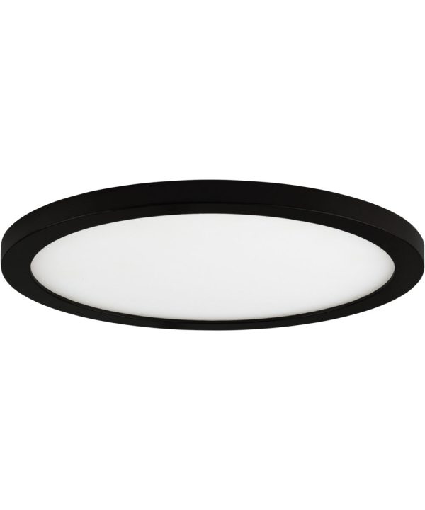 Wafer 9 inch RD LED Surface Mount 3000K Black Online now