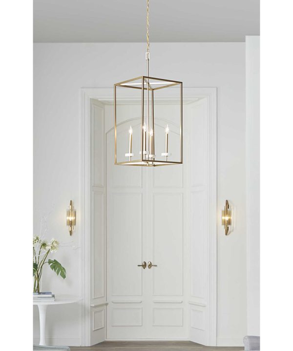 Palacio 4-Light Pendant Vintage Gold Online