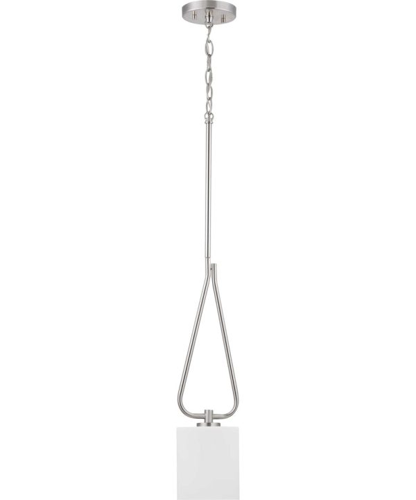 Tobin 1-Light Mini-Pendant Brushed Nickel on Sale