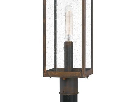 Westover Large 1-light Outdoor Post Light Industrial Bronze Discount