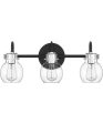 Andrews Large 3-light Bath Light Earth Black Online Hot Sale