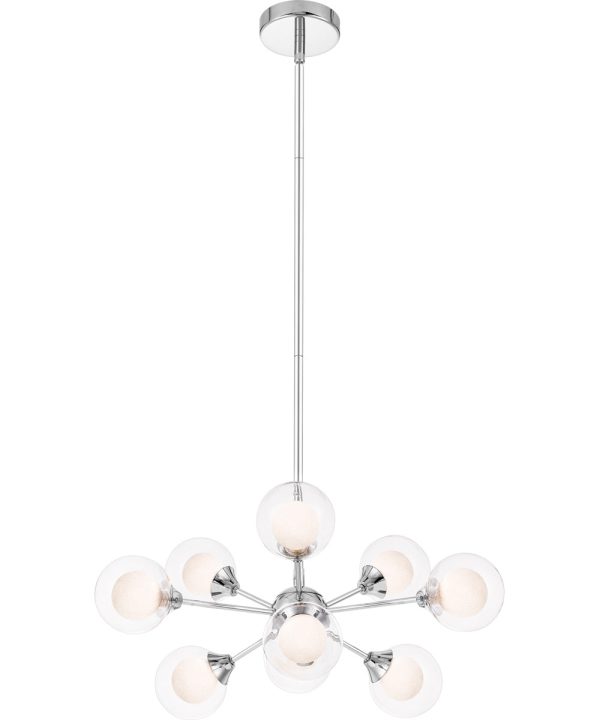 Spellbound 9-light Chandelier Polished Chrome Hot on Sale