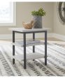 Bayflynn Rectangular End Table (2 CN) Whitewash Hot on Sale