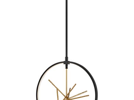 Styx LED-Light Medium Open Frame Pendant in Black* on Sale