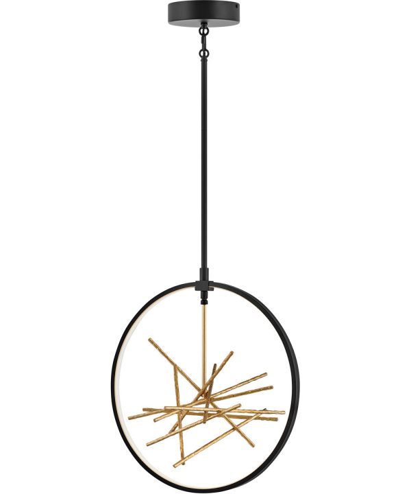 Styx LED-Light Medium Open Frame Pendant in Black* on Sale