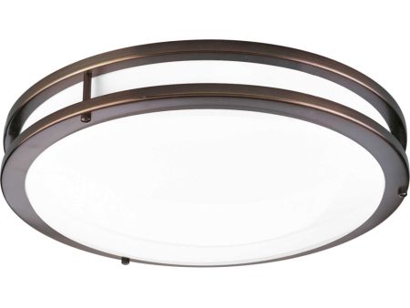 1-Light 14  LED Flush Mount Urban Bronze Online