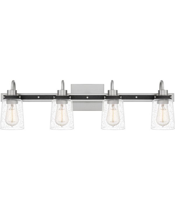 Axel Extra Large 4-light Bath Light Brushed Nickel on Sale