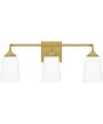 Thoresby Large 3-light Bath Light Aged Brass Supply