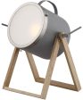 Sully 1-Light Desk Table Lamp Grey Brushed Nickel Online now