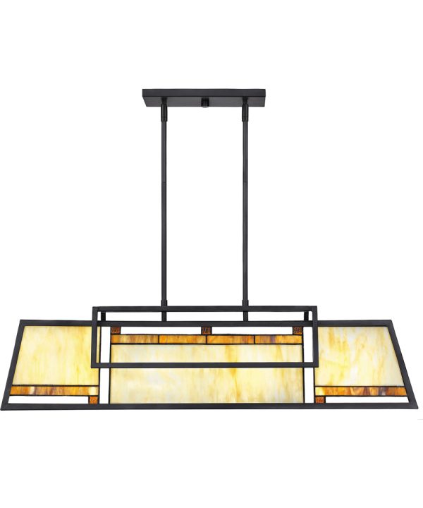 Atwater 4-light Island Light Matte Black Online Sale