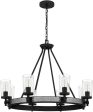 Alpine 8-light Chandelier Earth Black Hot on Sale